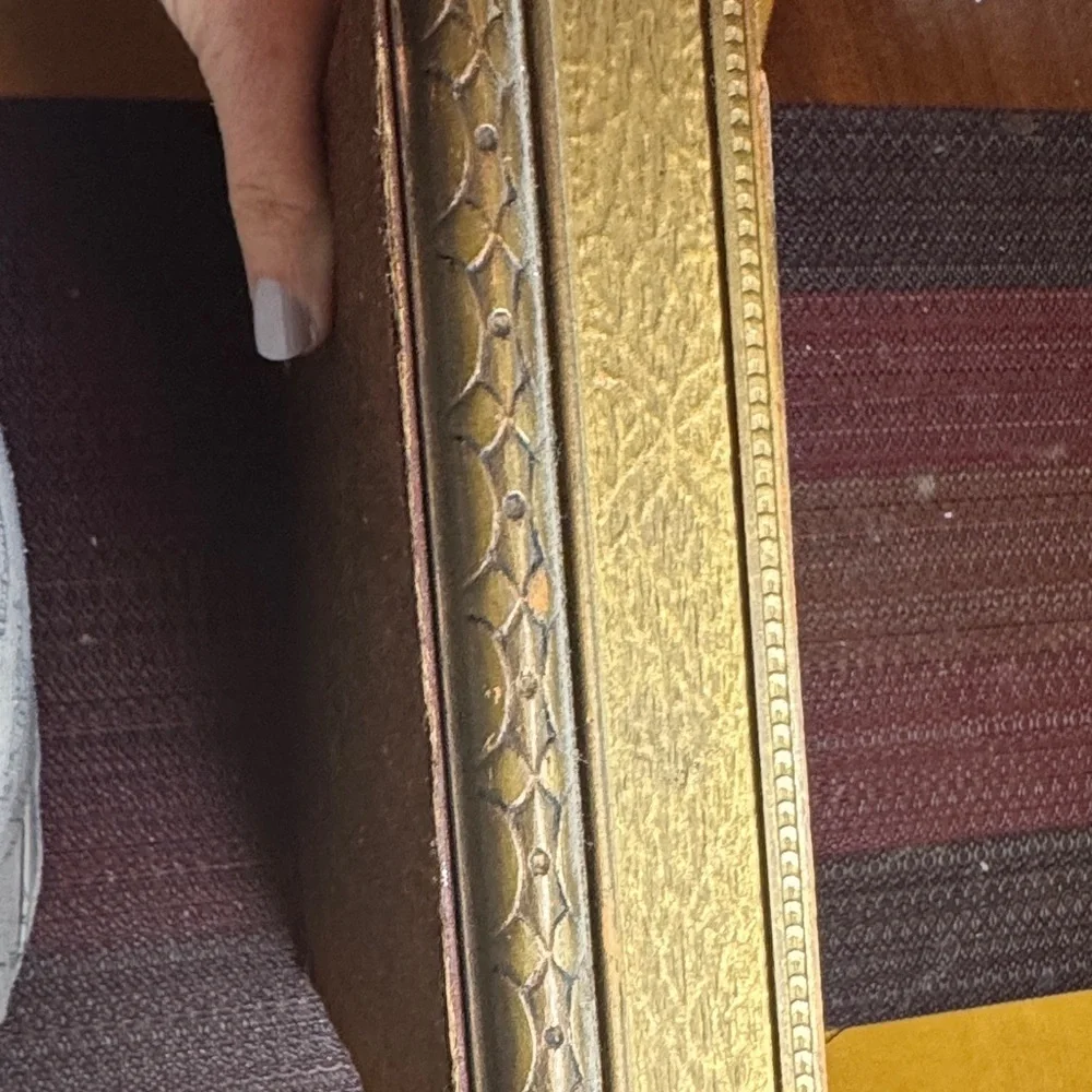 Vintage Style Candy/Jewelry Box with Victorian Art